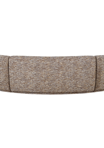 WOOOD Batavier halvrund sofa 6-seter lys brun melert