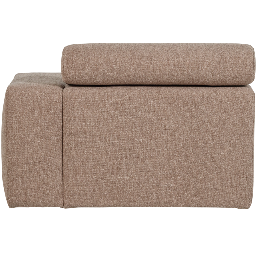 WOOOD Novi Sjeselong Element H�yre Boucle Taupe