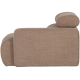 WOOOD Novi 1-seter Element armlener h�yre Boucle taupe