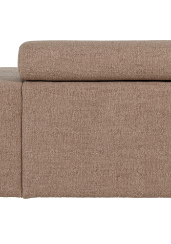 WOOOD Novi 1-seter Element armlener h�yre Boucle taupe