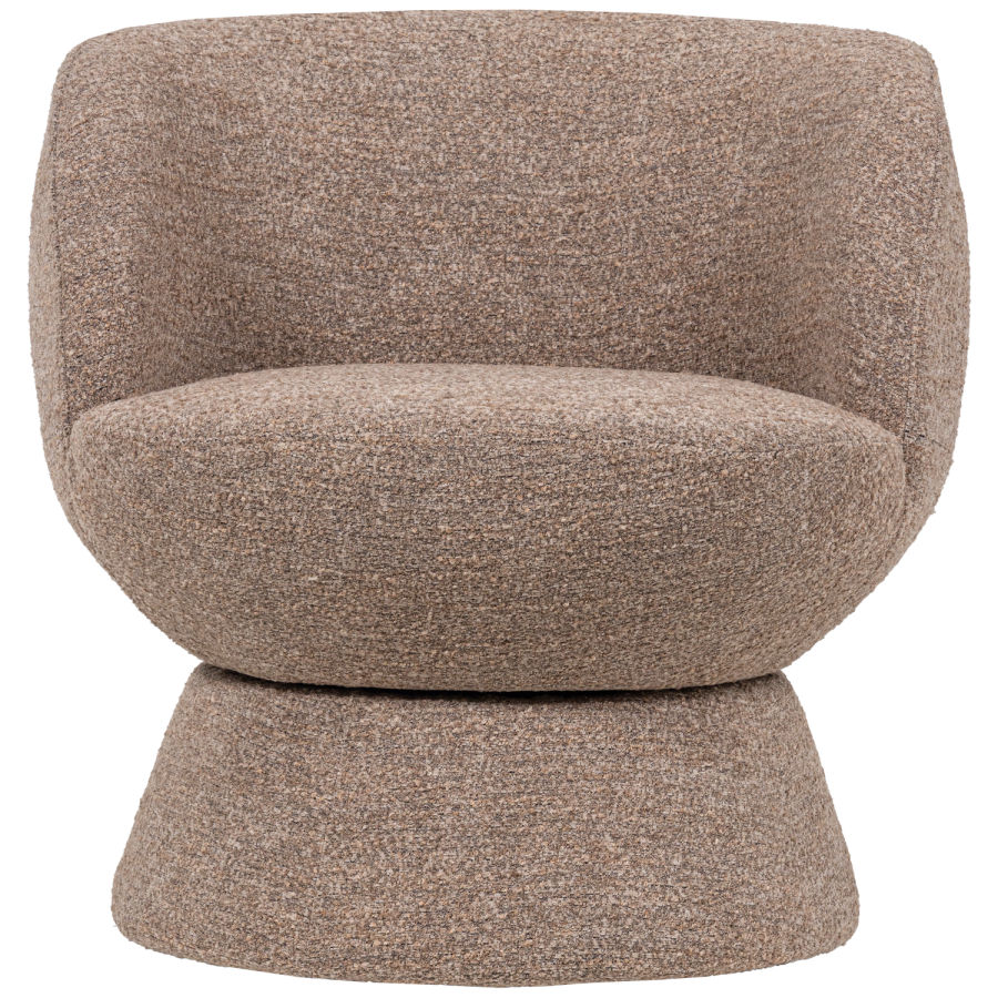 WOOOD Shuffle svingstol brun melange