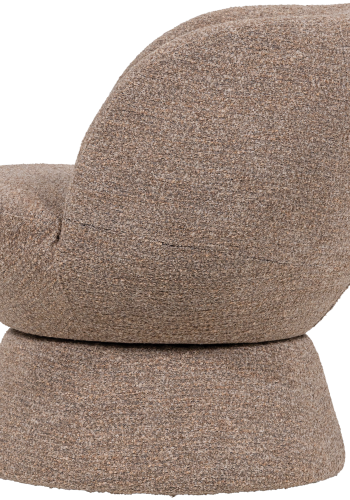 WOOOD Shuffle svingstol brun melange