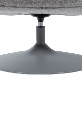 WOOOD Elvi svingstol chenille teksturert lys gr�