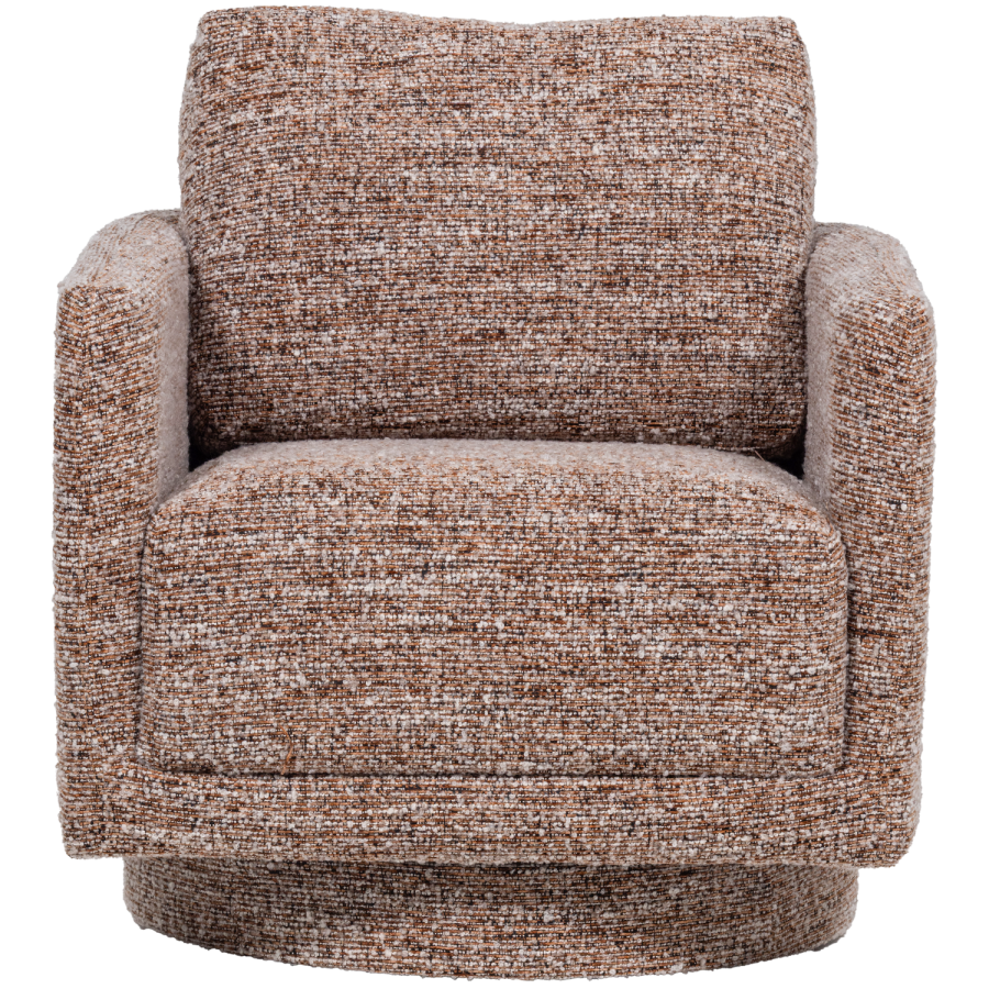 WOOOD Oska dreibar lenestol Brunmelert