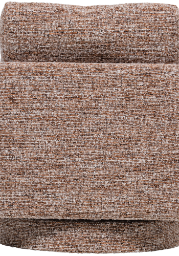 WOOOD Oska dreibar lenestol Brunmelert