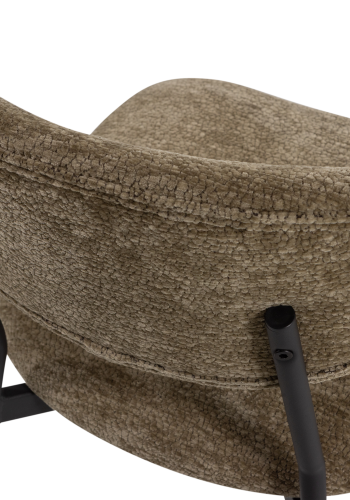 WOOOD Kjeld Matstol Chenille Texturerad Gr&ouml;n