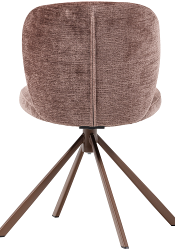 WOOOD Femke Matstol Chenille Brun