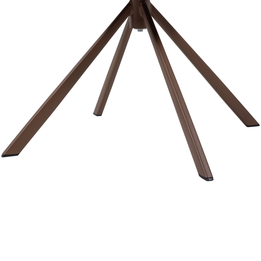 WOOOD Femke Matstol Chenille Brun