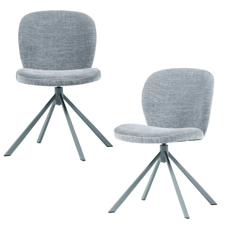 WOOOD Femke Matstol Chenille Bl�