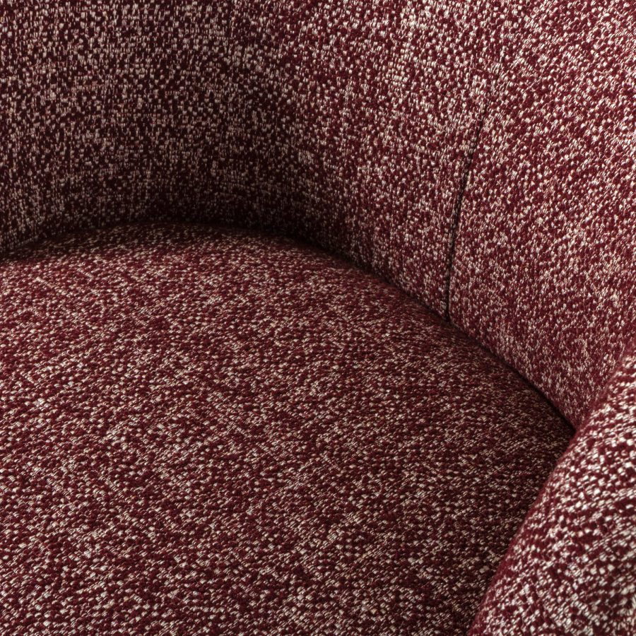 WOOOD Serra svingstol burgundermelert