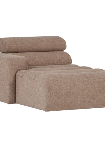 WOOOD Novi Sjeselong Element Venstre Boucle Taupe