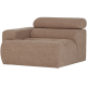 WOOOD Novi 1-seter Element armlener venstre Boucle taupe