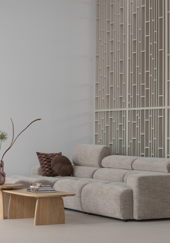 WOOOD Novi Chaiselong Element V�nster Naturmelerad