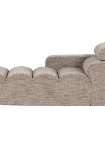 WOOOD Novi Chaiselong Element Venstre Naturmelert