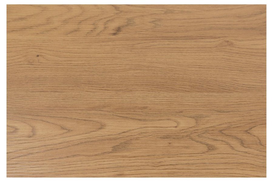 ACT NORDIC Seaford reol, m. 4 hylder - natur vild eg papir og sort metal(H:150cm x135cm x 35cm)