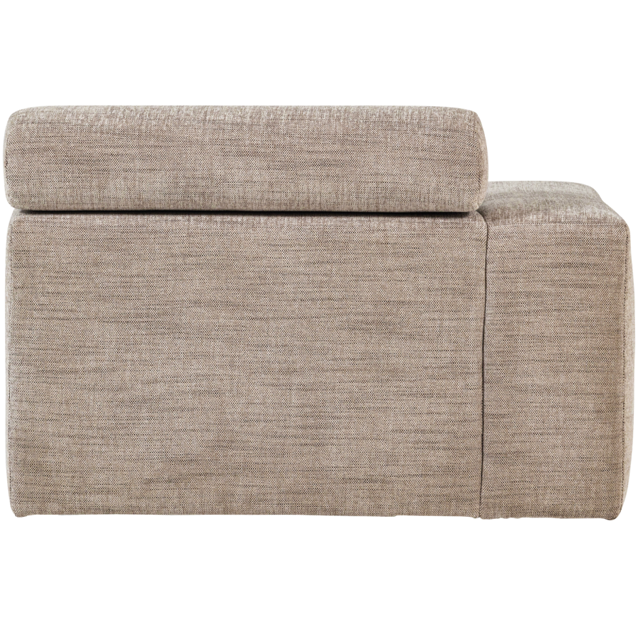 WOOOD Novi Chaiselong Element Venstre Naturmelert