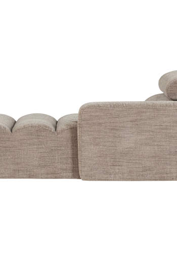 WOOOD Novi Chaiselong Element Right Natural Melange