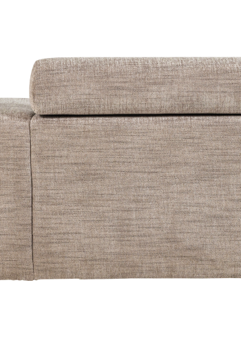 WOOOD Novi Chaiselong Element Right Natural Melange