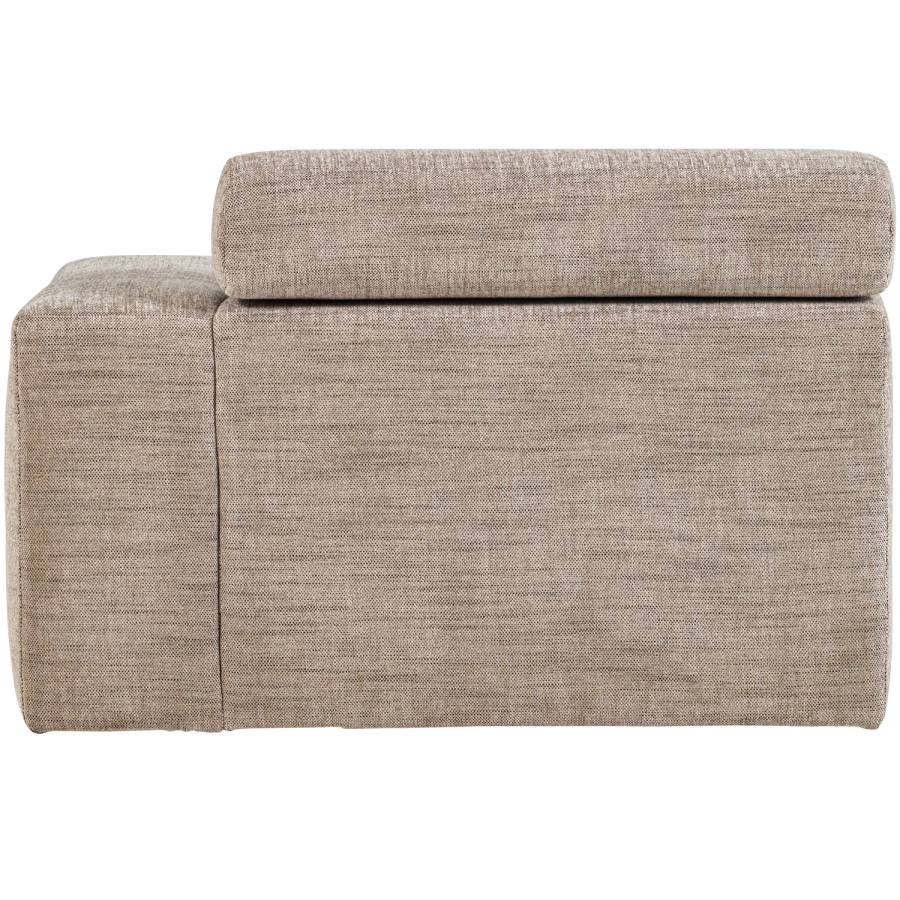 WOOOD Novi Chaiselong Element Right Natural Melange