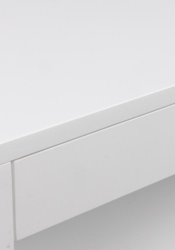 ACT NORDIC Cholet Wand-Nachttisch, mit 1 Regal und 1 Schublade - weißes MDF (50x35)