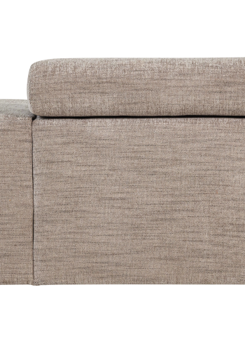 WOOOD Novi 1-seter Element armlener h�yre naturmelert