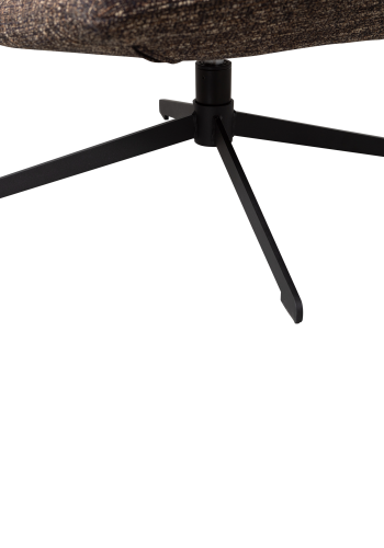 WOOOD Milaro svingstol brun melert