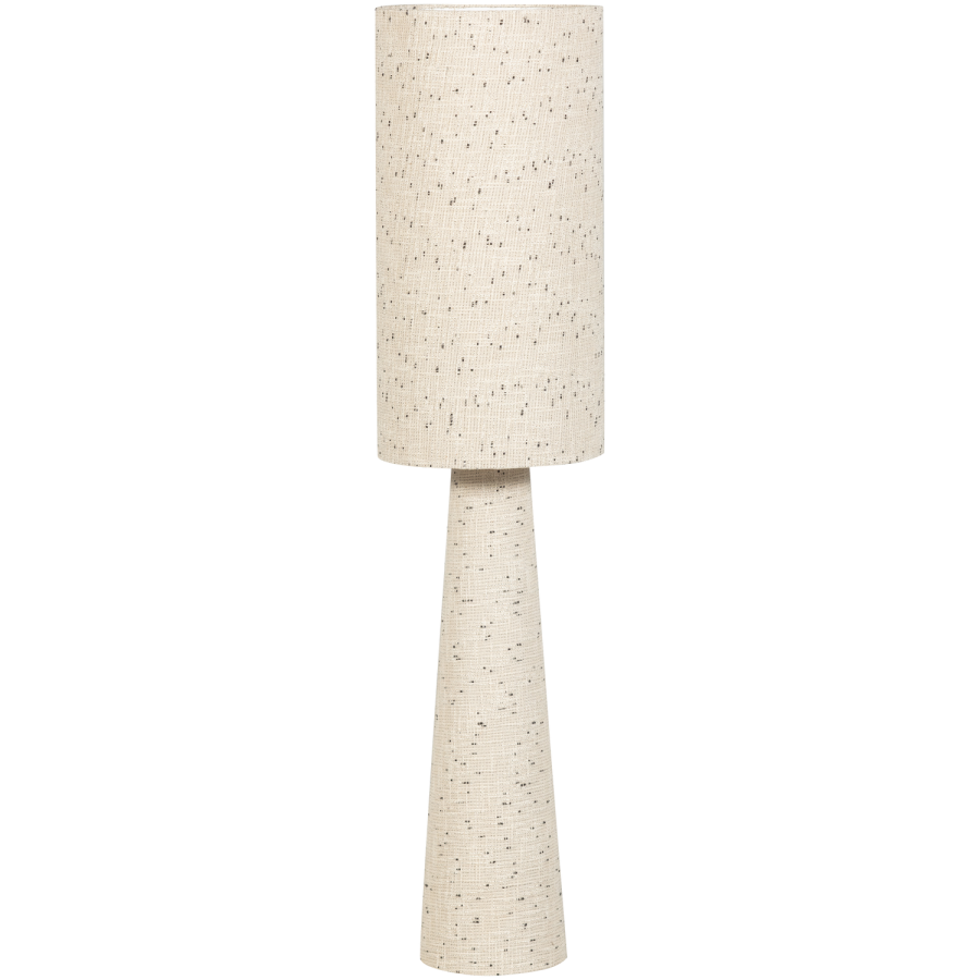 WOOOD Takgolvlampa Metall/Boucl� Natursvarta Prickar 130x30 cm