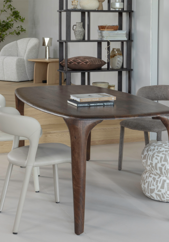 WOOOD Noble matstol l�derliknande sand