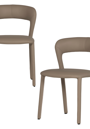 WOOOD Noble matstol l�derliknande sand