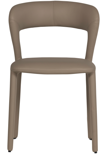 WOOOD Noble matstol l&auml;derliknande sand