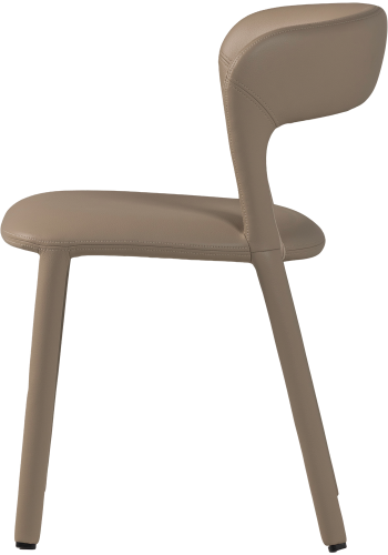 WOOOD Noble matstol l&auml;derliknande sand