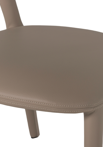 WOOOD Noble matstol l&auml;derliknande sand