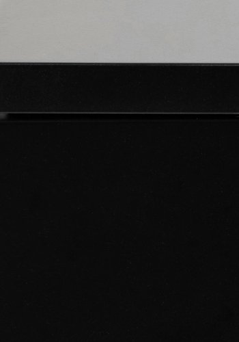 ACT NORDIC Avignon Wandnachttisch, mit 1 Schublade - schwarzes MDF (37x32)