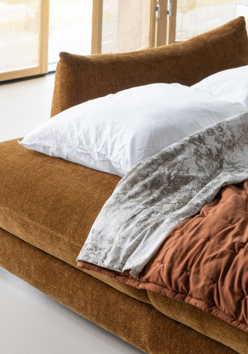 WOOOD Jonne 3-sits b�ddsoffa Chenille brun