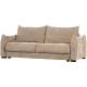 WOOOD Jonne 3-seters sovesofa Chenille Natur