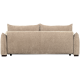 WOOOD Jonne 3-seters sovesofa Chenille Natur