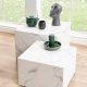 ACT NORDIC Dice sofabord, kvadratisk - hvid Carrara marmorpapir (st af 2)