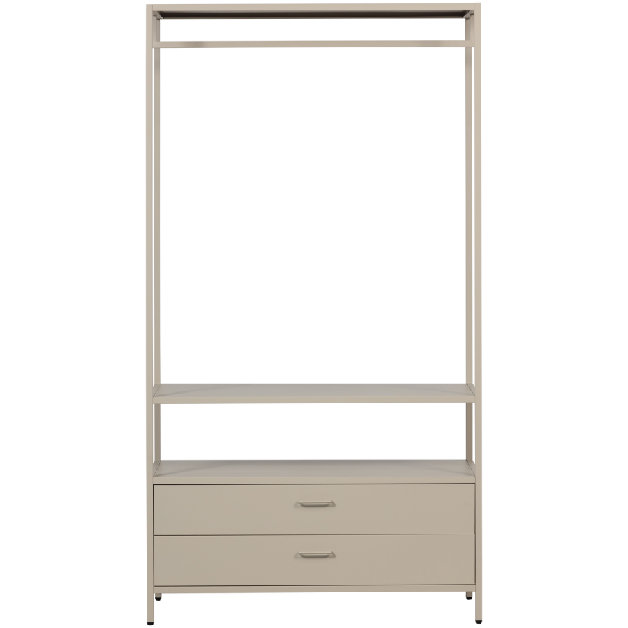 WOOOD Ferris �pen garderobe 100 cm metall sand