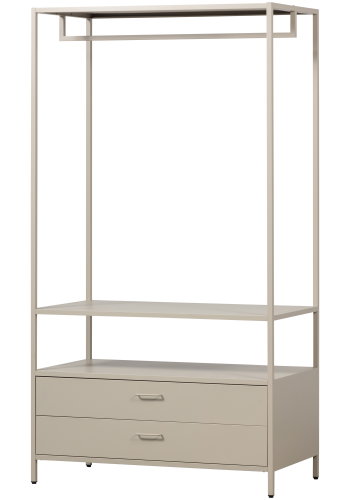 WOOOD Ferris �pen garderobe 100 cm metall sand