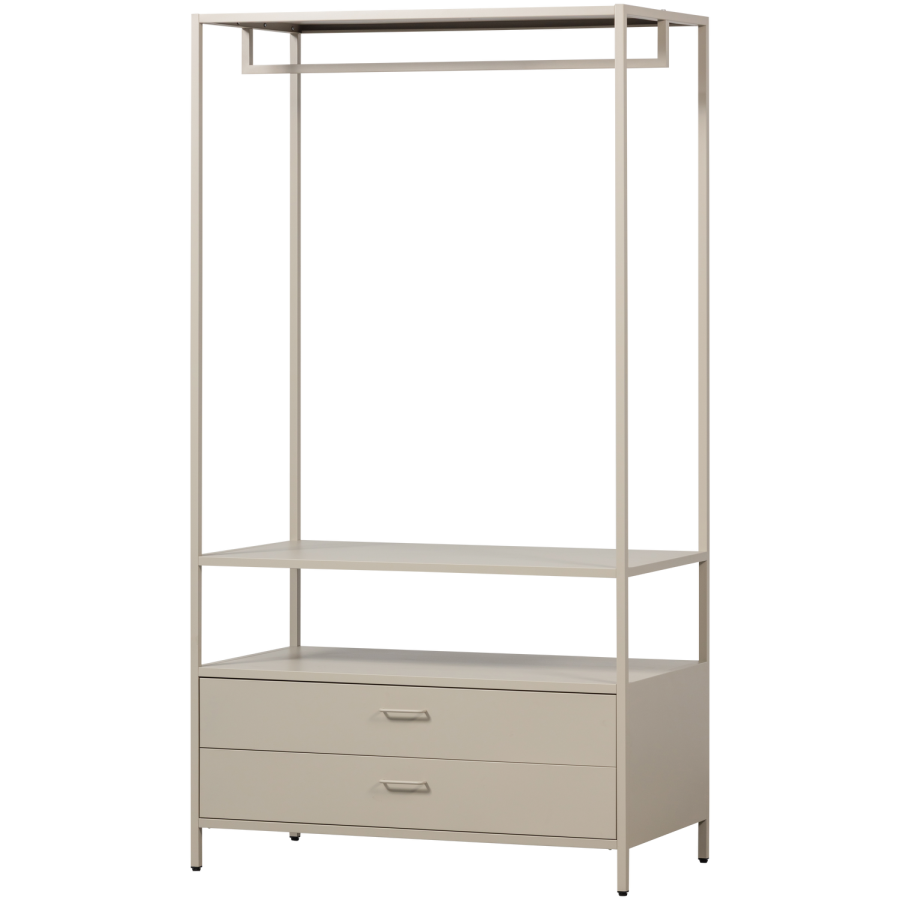 WOOOD Ferris �pen garderobe 100 cm metall sand