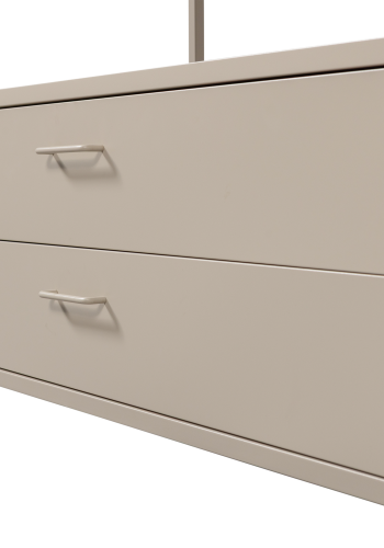 WOOOD Ferris �pen garderobe 100 cm metall sand