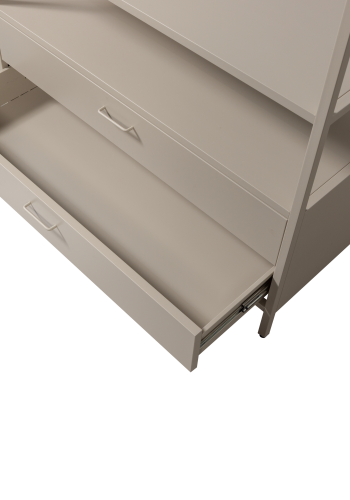 WOOOD Ferris �pen garderobe 100 cm metall sand