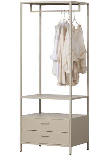 WOOOD Ferris �ppen Garderob 70 cm Metall Sand