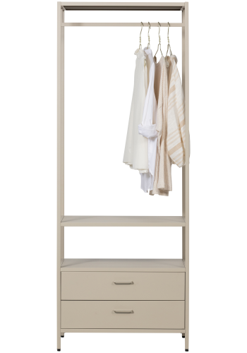 WOOOD Ferris �ppen Garderob 70 cm Metall Sand
