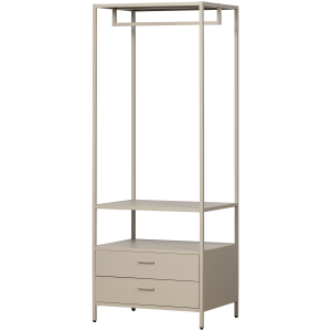 WOOOD Ferris �ppen Garderob 70 cm Metall Sand