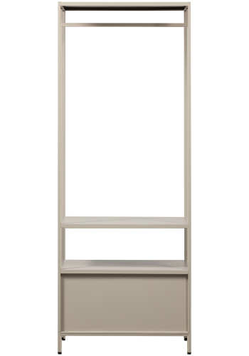 WOOOD Ferris �pen garderobe 70 cm metall sand