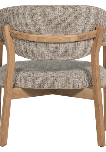 WOOOD Udar lenestol naturlig med treramme naturlig