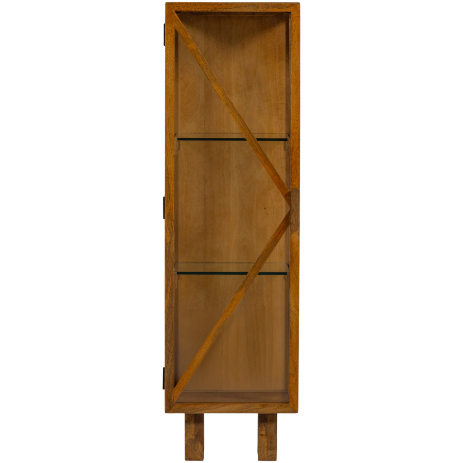 WOOOD Kella 1-d�rs skap Mango Wood Natural