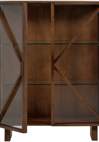 WOOOD Kella skap med 2 d�rer i mangotre, brunt