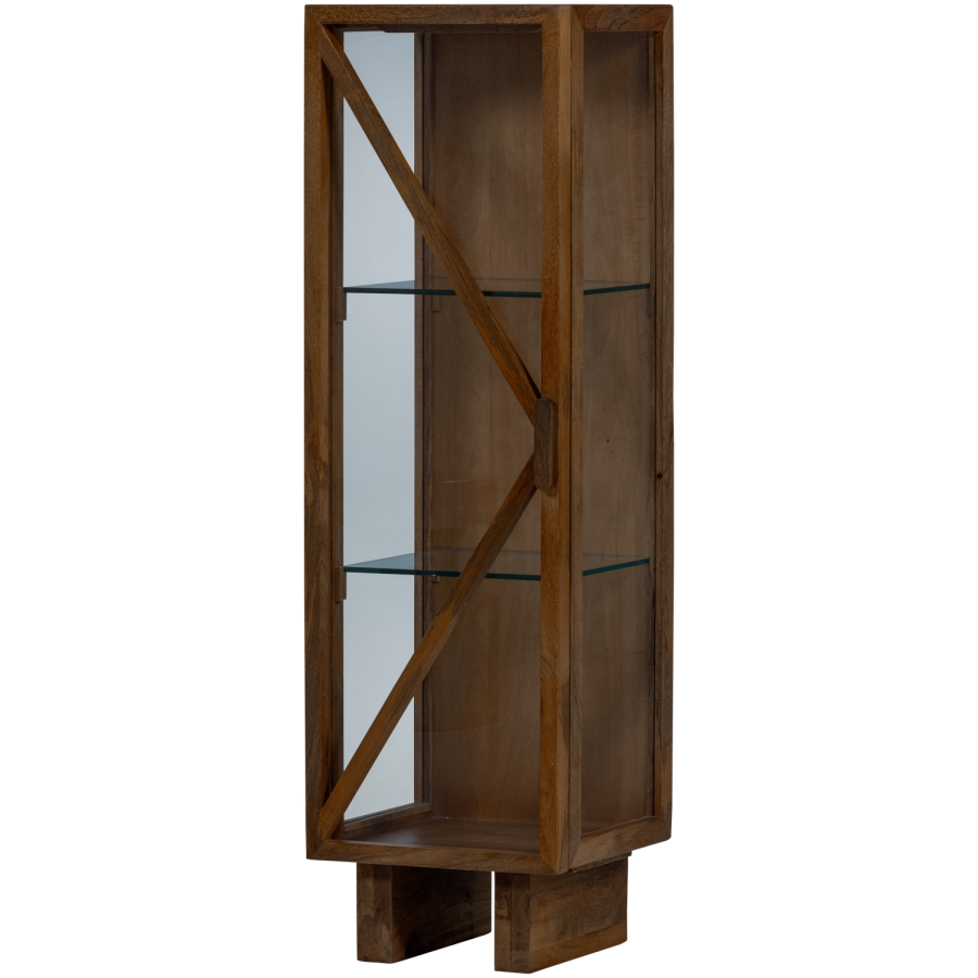 WOOOD Kella 1-d�rs skap Mango Tre Brun